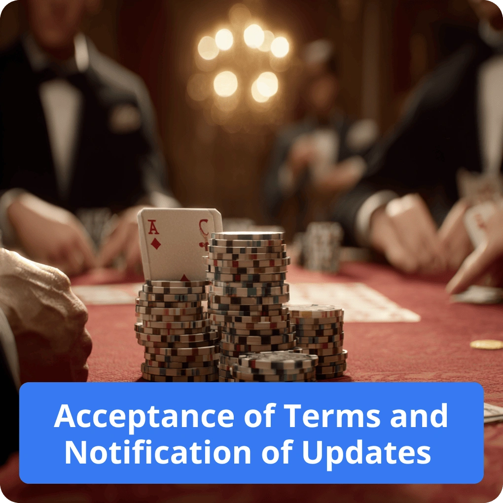 Acceptance of Terms and Notification of Updates